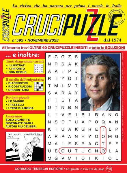 Crucipuzzle – Novembre 2023 Cover