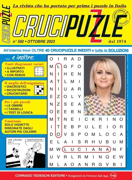 Crucipuzzle – Ottobre 2023 Cover