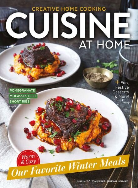 Cuisine at Home – Winter 2023 Cover