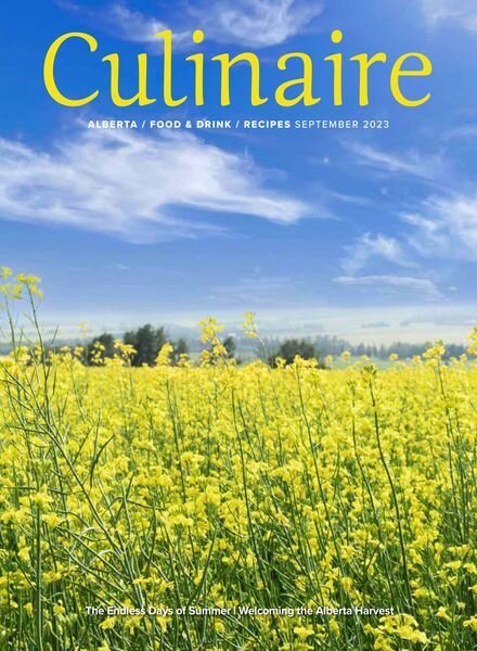 Culinaire Magazine – September 2023 Cover