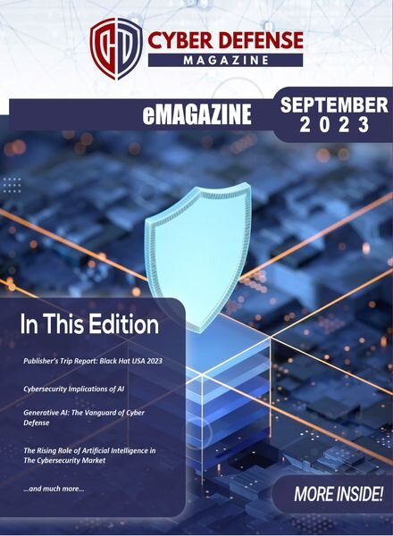 Cyber Defense Magazine – September 2023 Cover