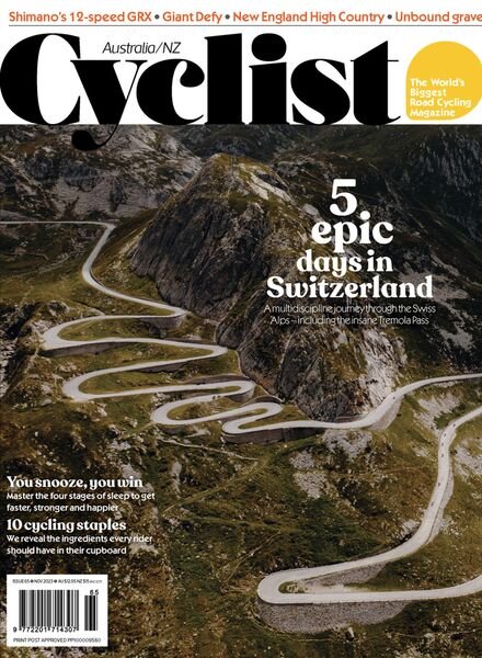 Cyclist Australia & New Zealand – Issue 65 – November 2023 Cover