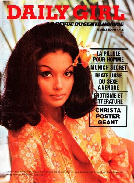 Daily Girl – N 23 April 1972 Cover