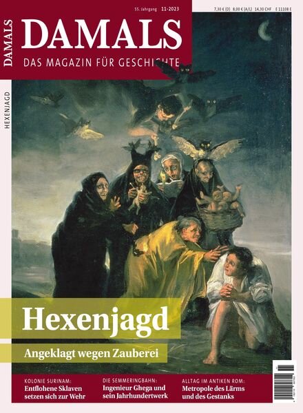 Damals – November 2023 Cover