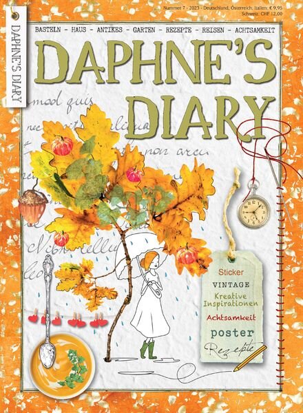 Daphne’s Diary Deutsch – Oktober 2023 Cover