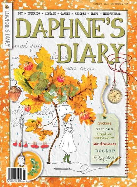 Daphne’s Diary English Edition – October 2023 Cover