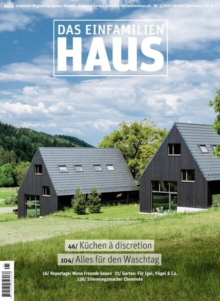 Das Einfamilienhaus – Oktober-November 2023 Cover