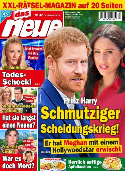 Das Neue – 14 Oktober 2023 Cover