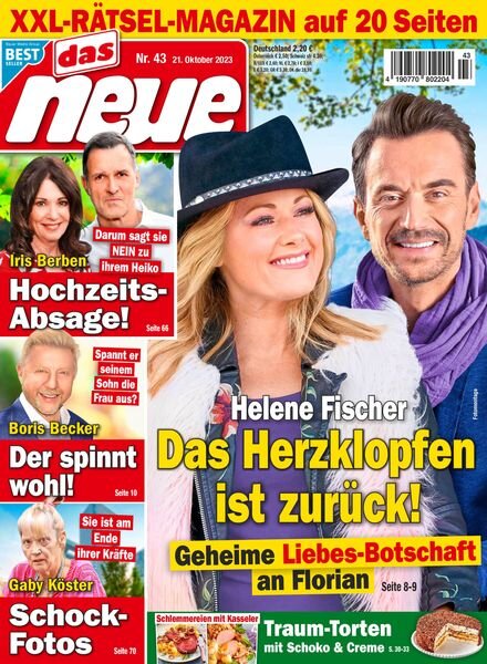 Das Neue – 21 Oktober 2023 Cover