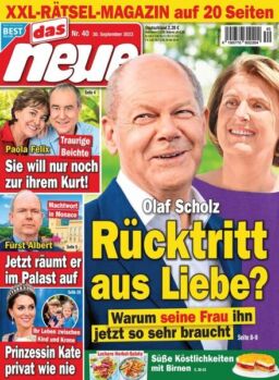 Das Neue – 30 September 2023