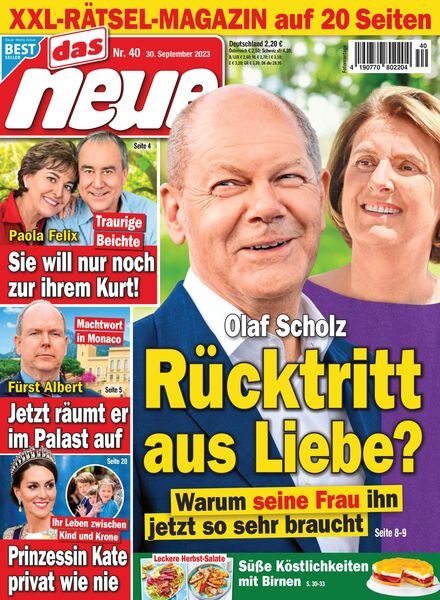 Das Neue – 30 September 2023 Cover