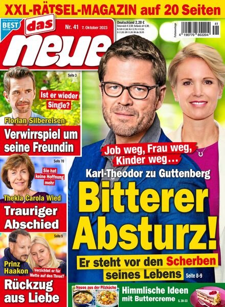 Das Neue – 9 Oktober 2023 Cover
