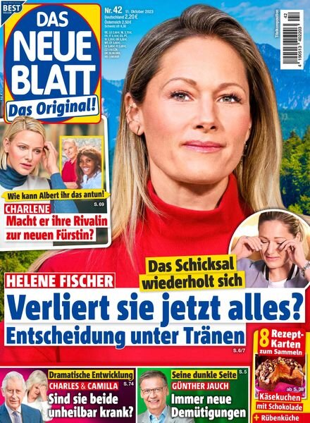 Das Neue Blatt – 11 Oktober 2023 Cover