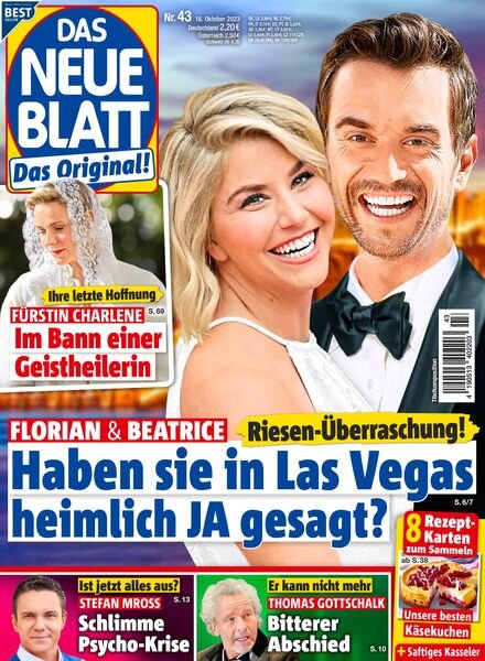 Das Neue Blatt – 18 Oktober 2023 Cover