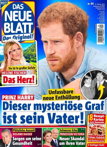 Das Neue Blatt – 25 Oktober 2023 Cover