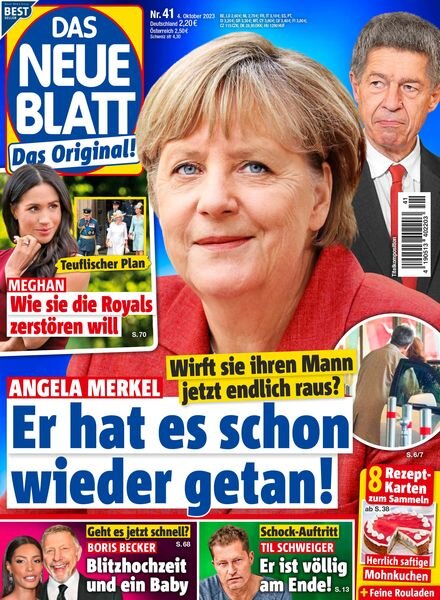 Das Neue Blatt – 5 Oktober 2023 Cover