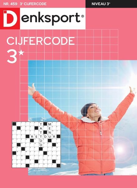 Denksport Cijfercode 3 – 6 Oktober 2023 Cover