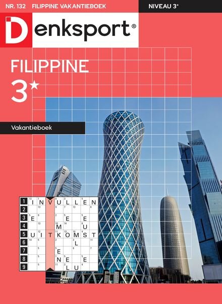 Denksport Filippine 3 Vakantieboek – 6 Oktober 2023 Cover