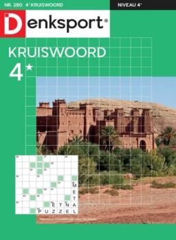 Denksport Kruiswoord 4 – 6 Oktober 2023