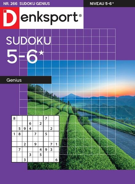 Denksport Sudoku 5-6 genius – 6 Oktober 2023 Cover