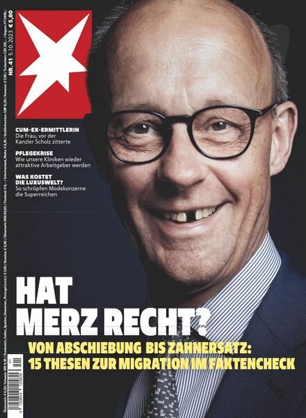 Der Stern – 05 Oktober 2023 Cover