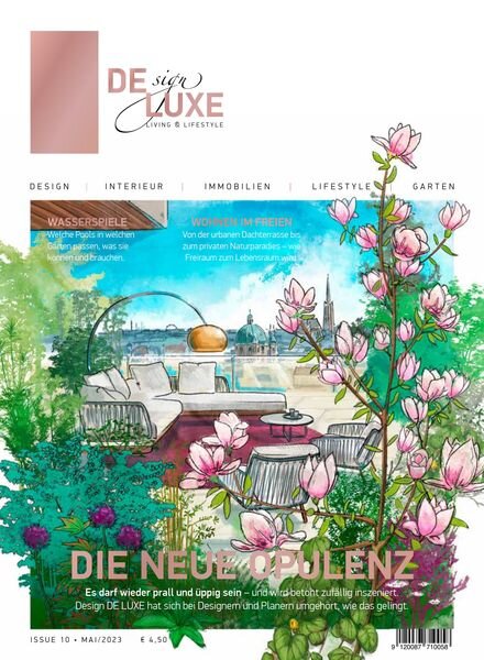Design DE LUXE – Issue 10 Mai 2023 Cover