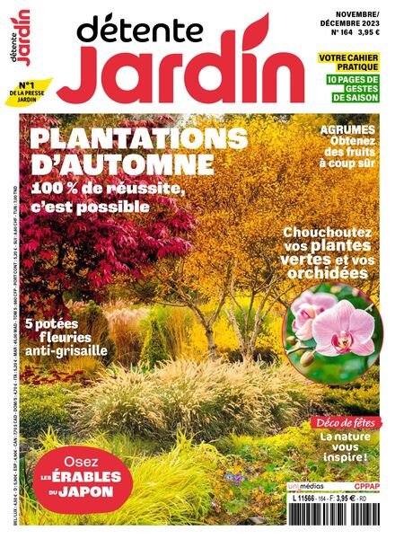 Detente Jardin – Novembre-Decembre 2023 Cover