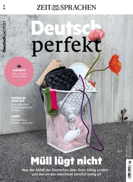 Deutsch Perfekt Nr 8 – 28 Juni 2023 Cover
