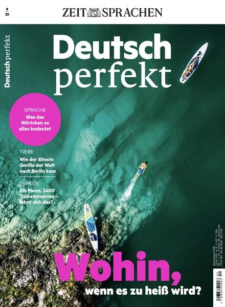 Deutsch Perfekt Nr 9 – 26 Juli 2023 Cover
