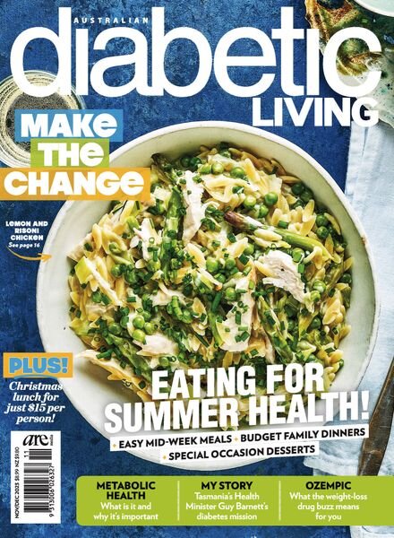 Diabetic Living Australia – November-December 2023 Cover