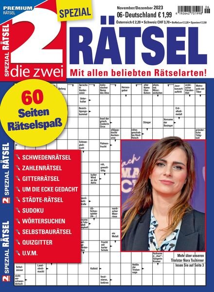 Die 2 Spezial Ratsel – November-Dezember 2023 Cover