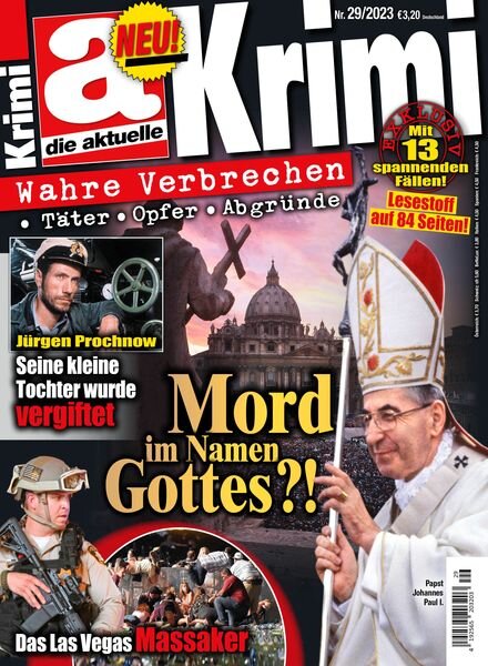 Die Aktuelle Krimi – 10 Oktober 2023 Cover