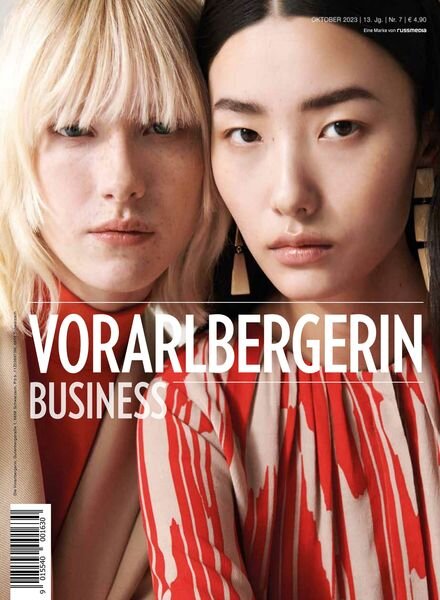 Die Vorarlbergerin Business – Oktober 2023 Cover