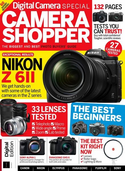 Digital Camera Special – Camera Shopper – Volume 27 – 12 October 2023 Cover