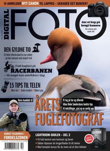 Digital Foto Danmark – N14 – 7 September 2023 Cover