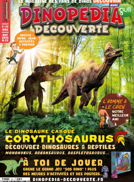 Dinopedia Decouverte – Octobre 2023 Cover