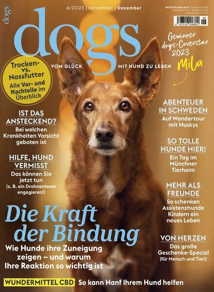 Dogs Germany – November-Dezember 2023 Cover