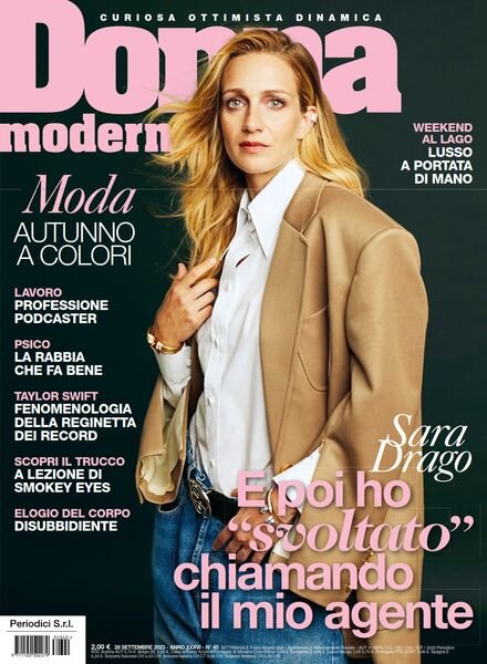 Donna Moderna – 28 Settembre 2023 Cover