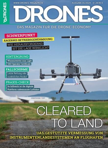 Drones – Nr 1 2024 Cover