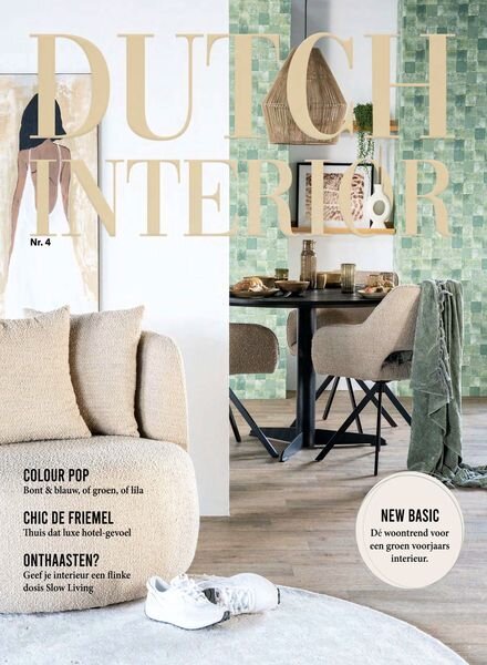 Dutch Interior Magazine – Nr 4 2023 Cover