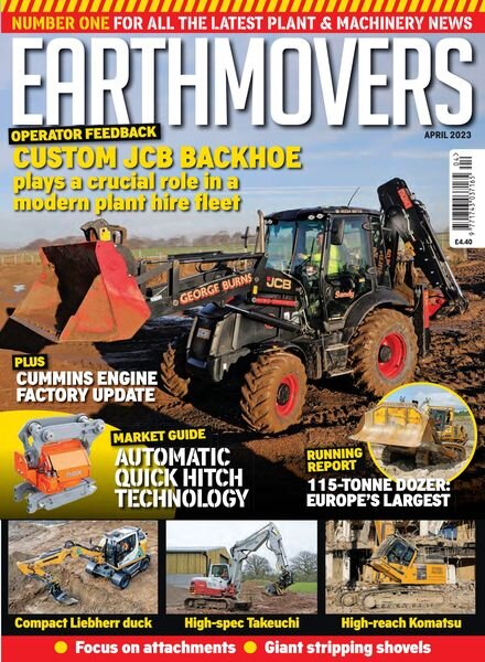 Earthmovers – April 2023 Cover