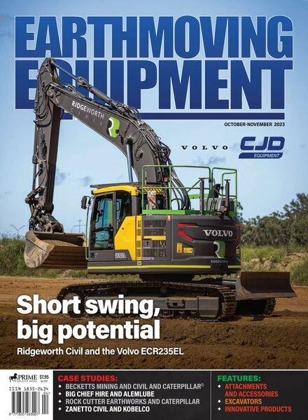 Earthmoving Equipment – October-November 2023 Cover