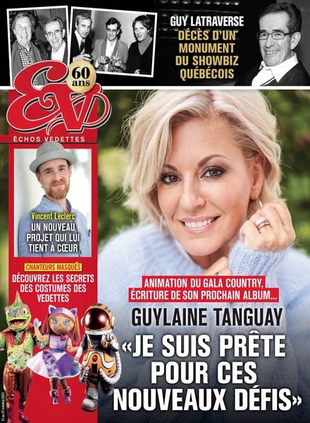 echos Vedettes – 21 Octobre 2023 Cover
