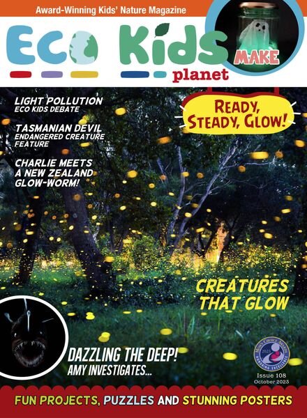 Eco Kids Planet Magazine – Issue 108 – October 2023 Cover