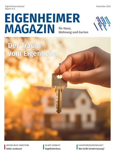 Eigenheimer Magazin – November 2023 Cover