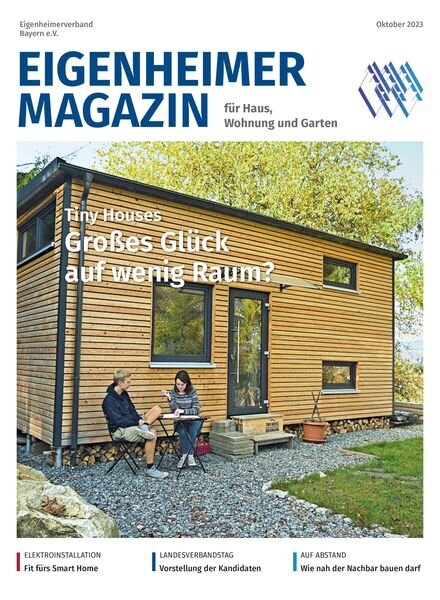 Eigenheimer Magazin – Oktober 2023 Cover