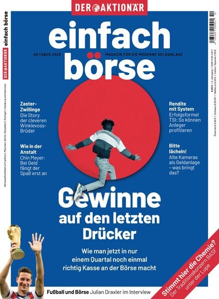 Einfach Borse – Oktober 2023 Cover