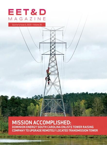 Electric Energy T&D Magazine – Quarterly Issue 3 Volume 26 2023 Cover