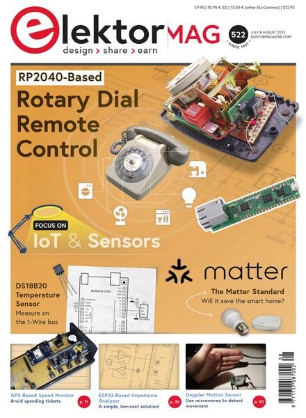 Elektor Mag – July-August 2023 Cover