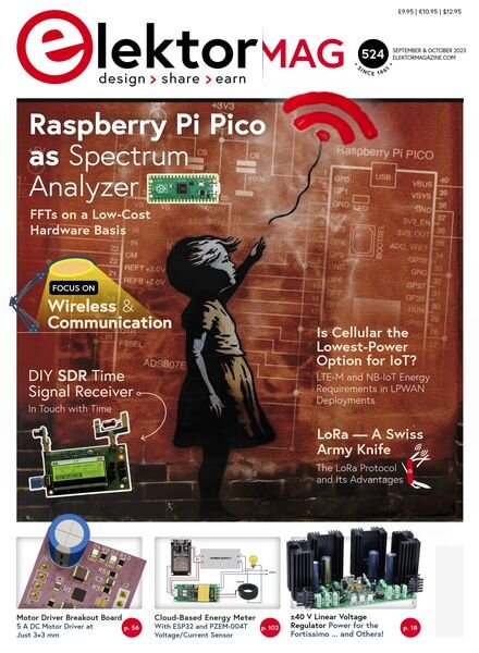 Elektor Mag – September-October 2023 Cover